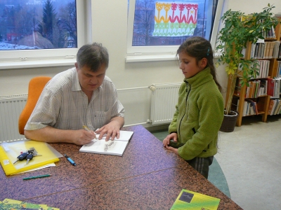 Noc s Andersenem v knihovně Blansko